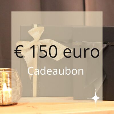 Cadeaubon 150 euro